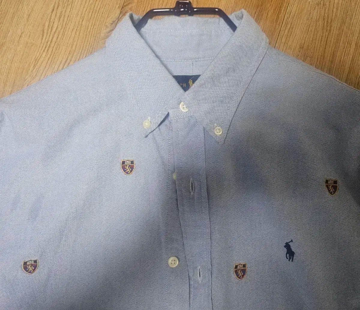 ポロ POLO 新モデル 盾 刺繍 Oxford シャツ クラシックフィット 105