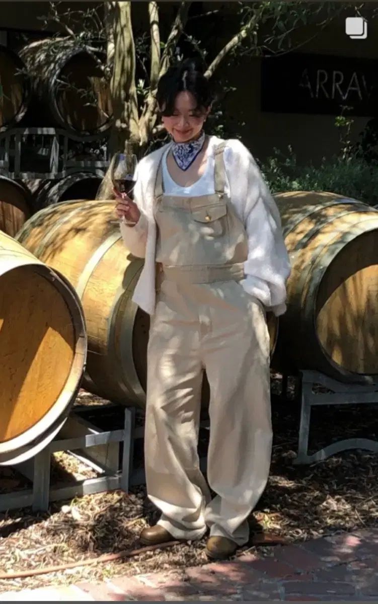 パルベン アイボリー カーディガン