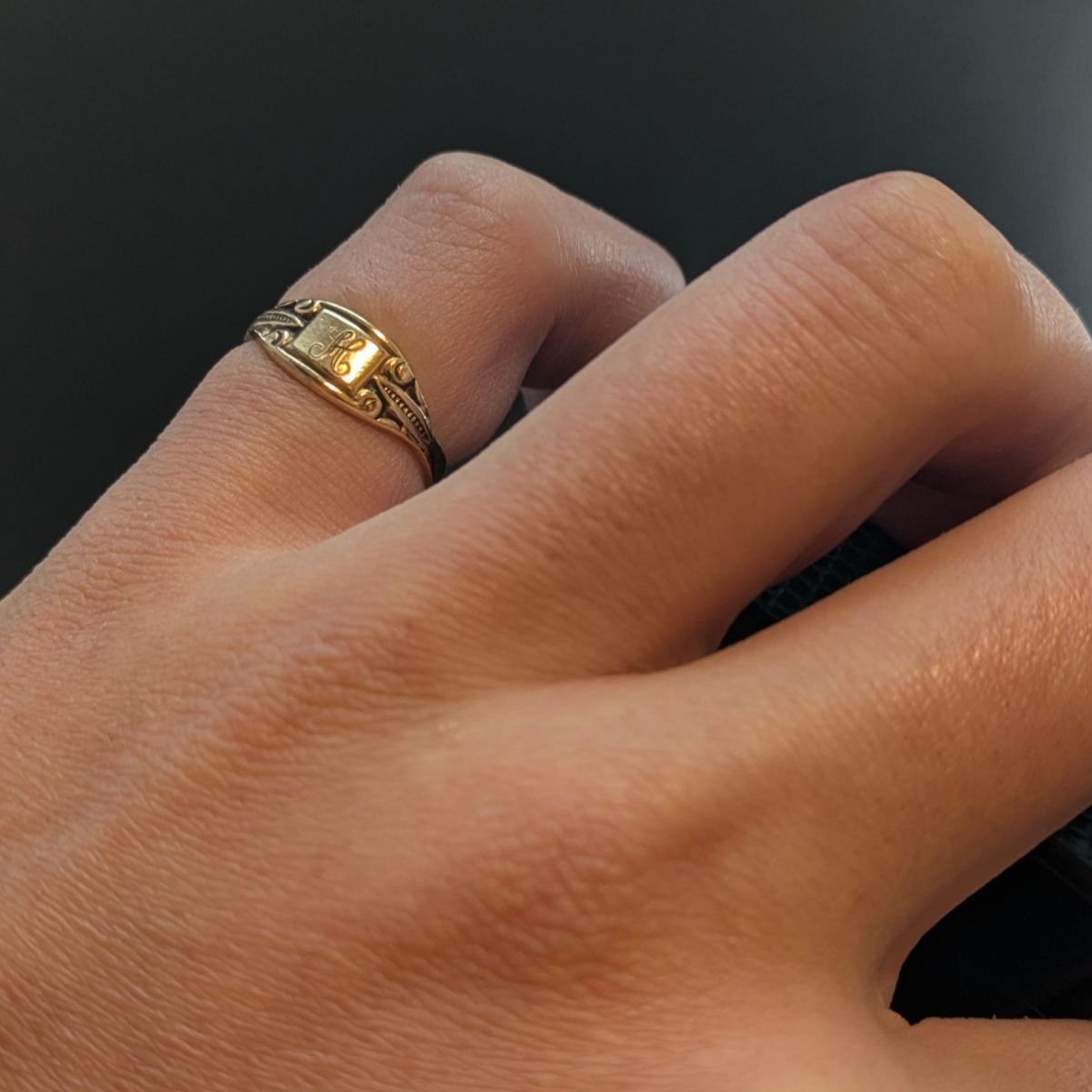 彫金デザイン アンティーク調