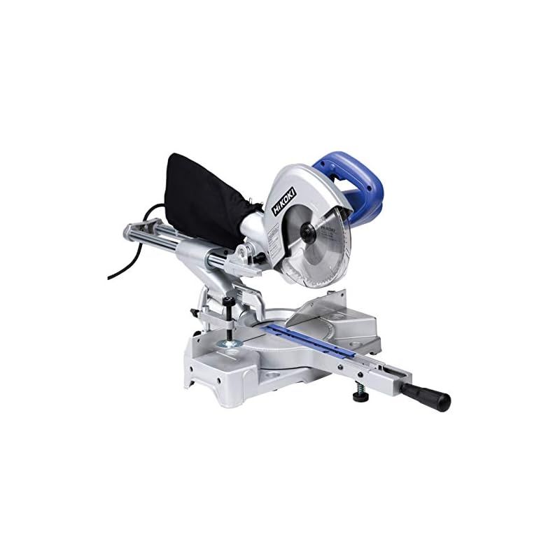 HiKOKI ハイコーキ 卓上スライド丸のこ 刃径190mm FC7FSB 最大切断幅305mm 卓上丸ノコ AC100V コード式 左右にブレない 高精度で仕上がりUP 1