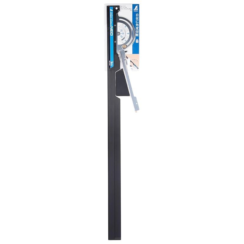 シンワ測定 Shinwa Sokutei 丸ノコガイド定規 フリーアングル Neo 1m 0