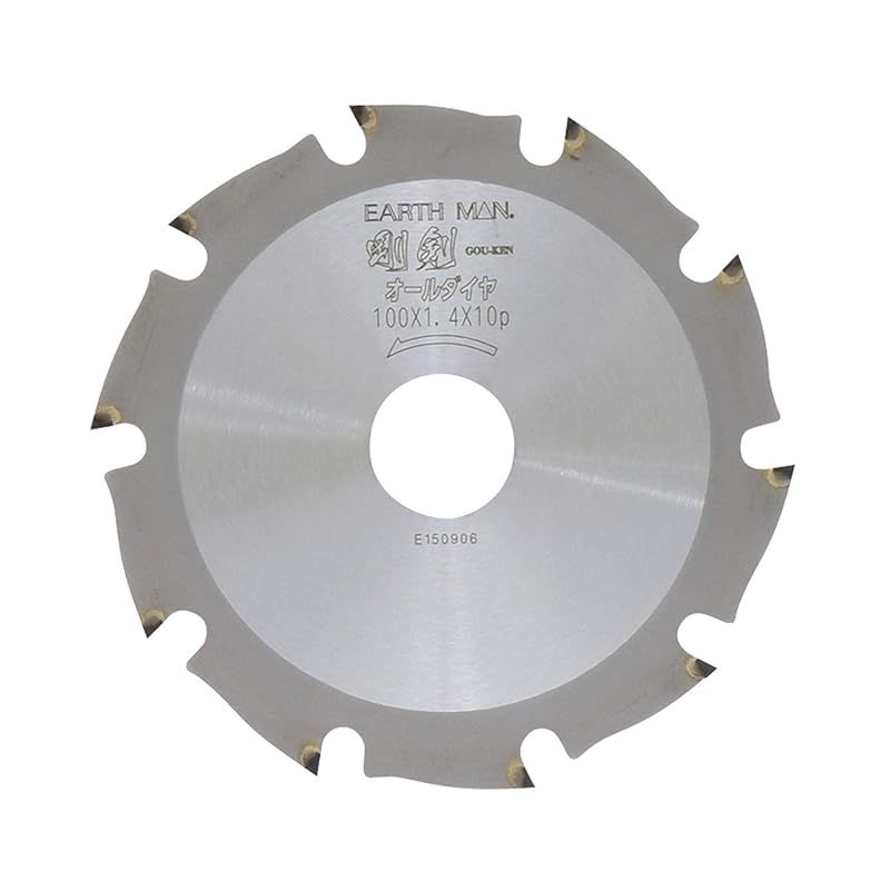 高儀 Takagi EARTH MAN IWOOD 剛剣 オールダイヤ 100mm×10P 0