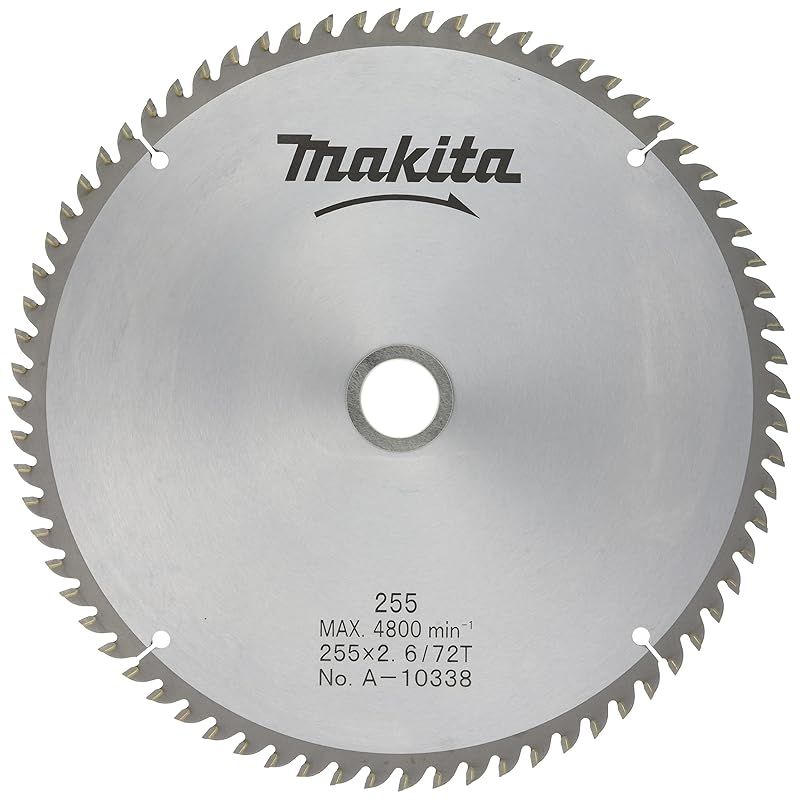 マキタ Makita チップソー 一般木工用 外径255mm 刃数72T マルノコ盤 パネルソー用 A-10338 0