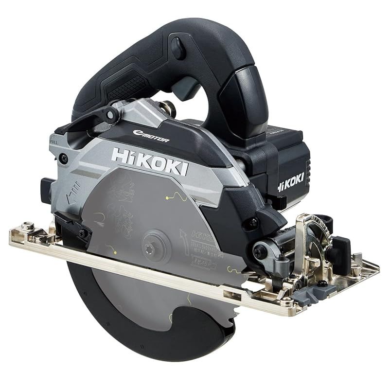 HiKOKI ハイコーキ AC100V 深切り電子丸のこ C6MEY2 のこ刃径165mm ストロングブラック 高剛性 高精度化 新平行度微調整機構 集じん性能向上 チップソー別売り C6MEY2 NB 0