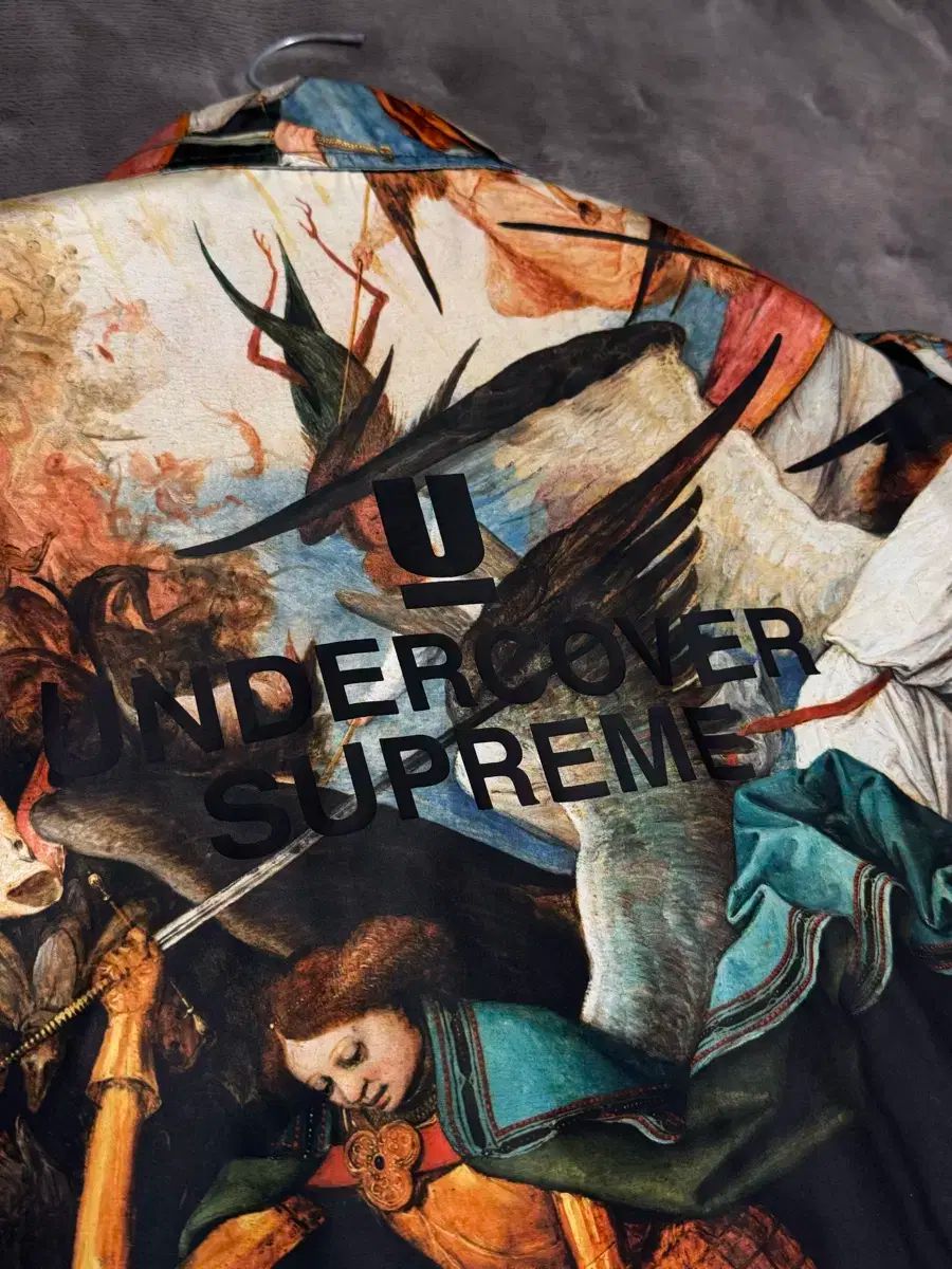 希少L シュプリーム × アンダーカバー コーチジャケット 快楽の園 ボア裏地 希少L シュプリーム × アンダーカバー コーチジャケット 快楽の園 ボア