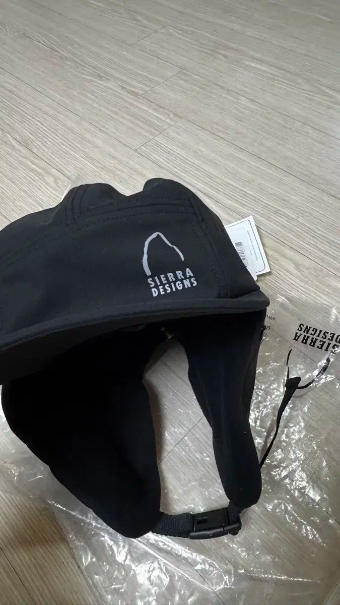 シエラデザイン 耳あてキャップ ブラック