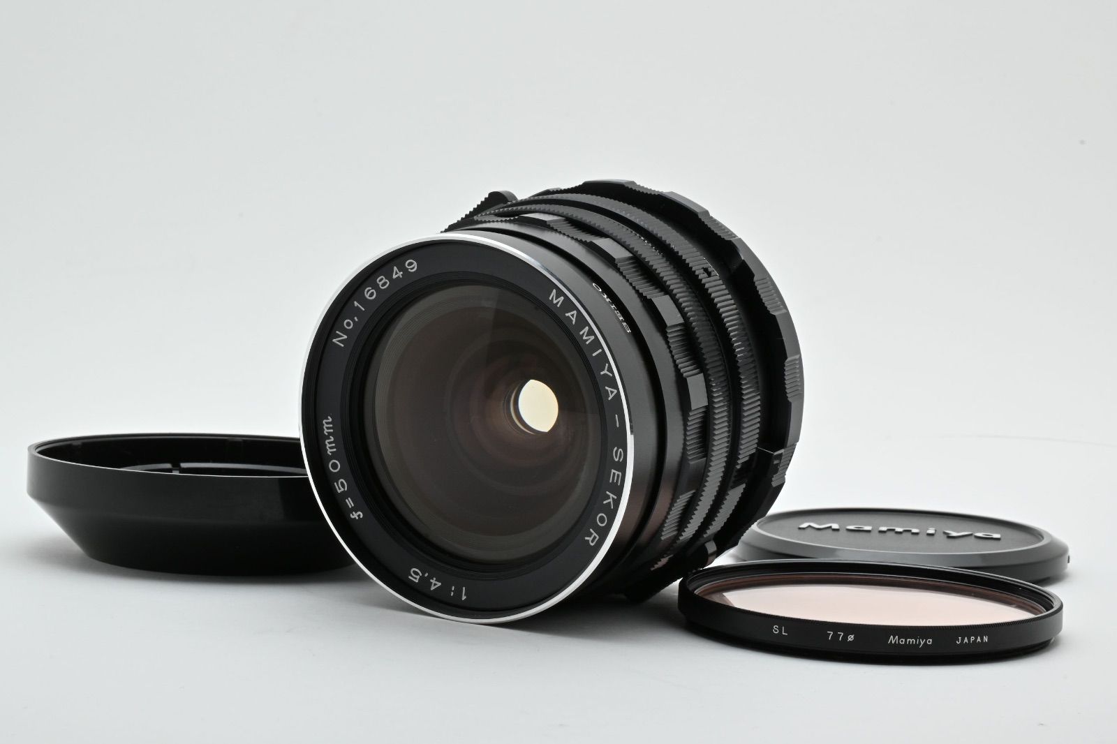 完動 マミヤ Mamiya Sekor C 50mm f 4.5 広角 中判 レンズ RB67 Pro S SD 動作 済 2773