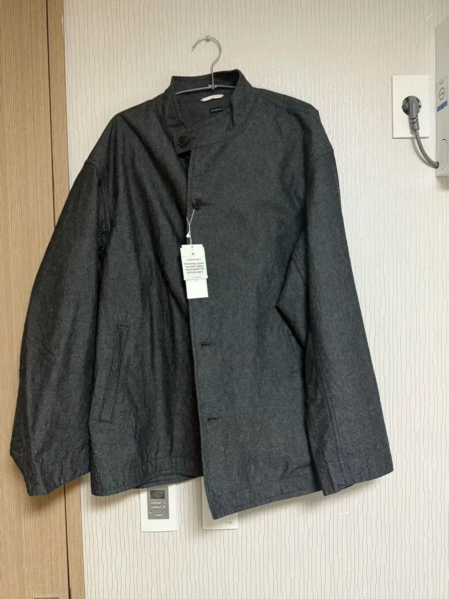 nanamica ウール マリナー ジャケット グレー L