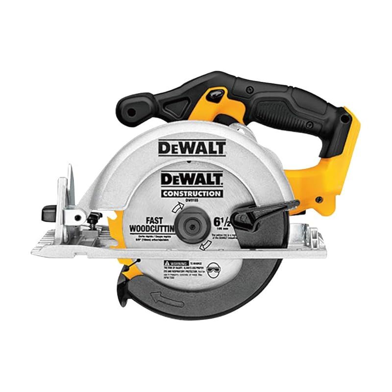 デウォルト DEWALT コードレス 丸ノコ 電動工具 切断工具 高出力モーター 切断角度 調整 最大深さ 55mm 18V DCS391N-EC 1