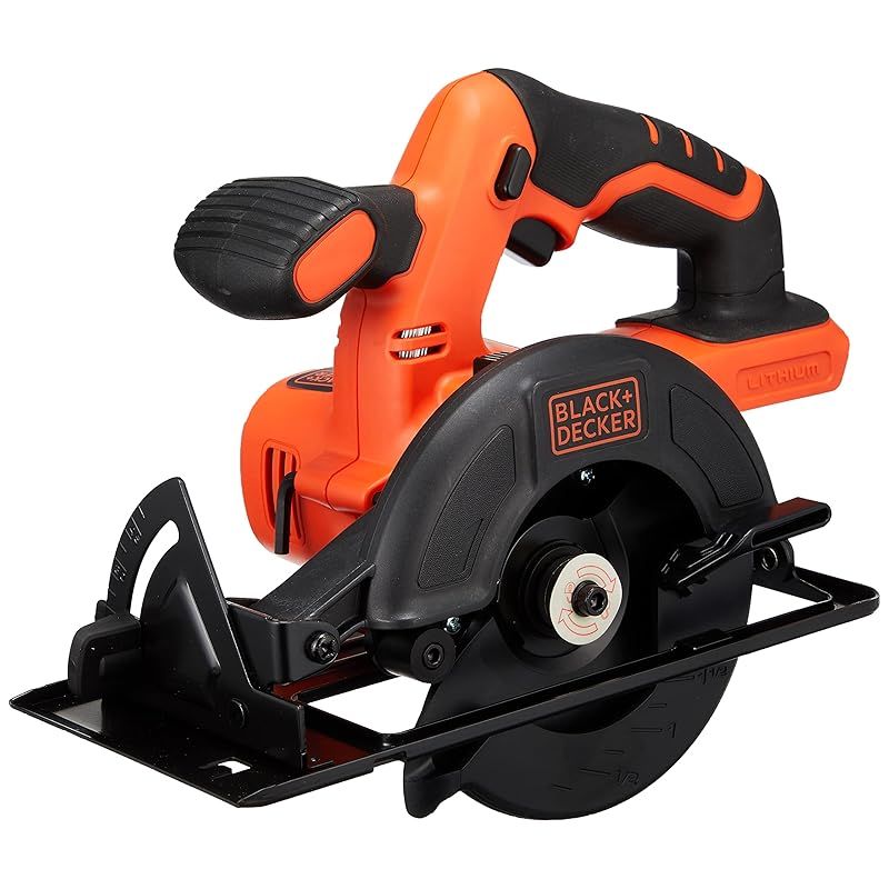 ブラックアンドデッカー BLACK DECKER コードレス 丸ノコ 本体のみ DIY 電動工具 切断工具 切り込み 深さ 切断角度 調節 18 V 0