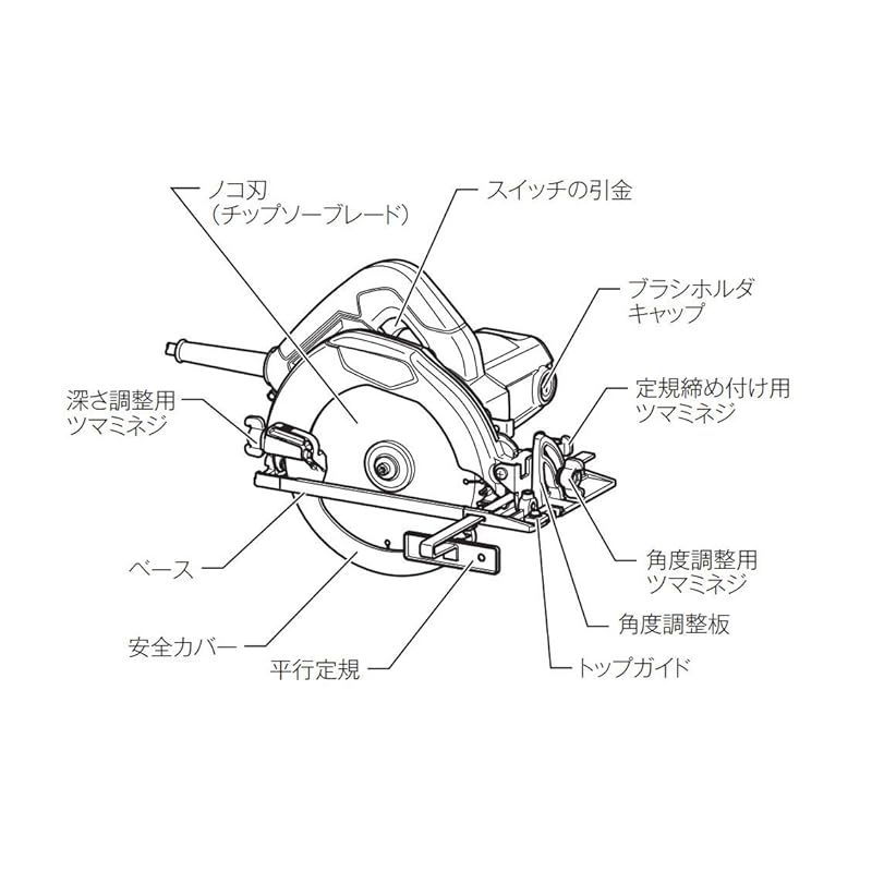 マキタ Makita 電気マルノコ 190mm M585 1