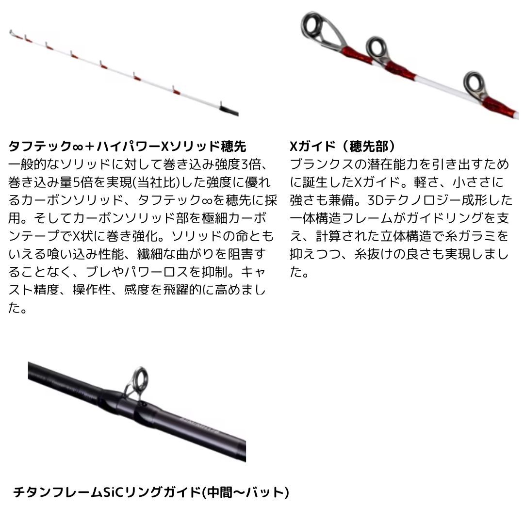 シマノ 24 サーベルマスター エクスチューン テンヤ #82 M/MH178 大型