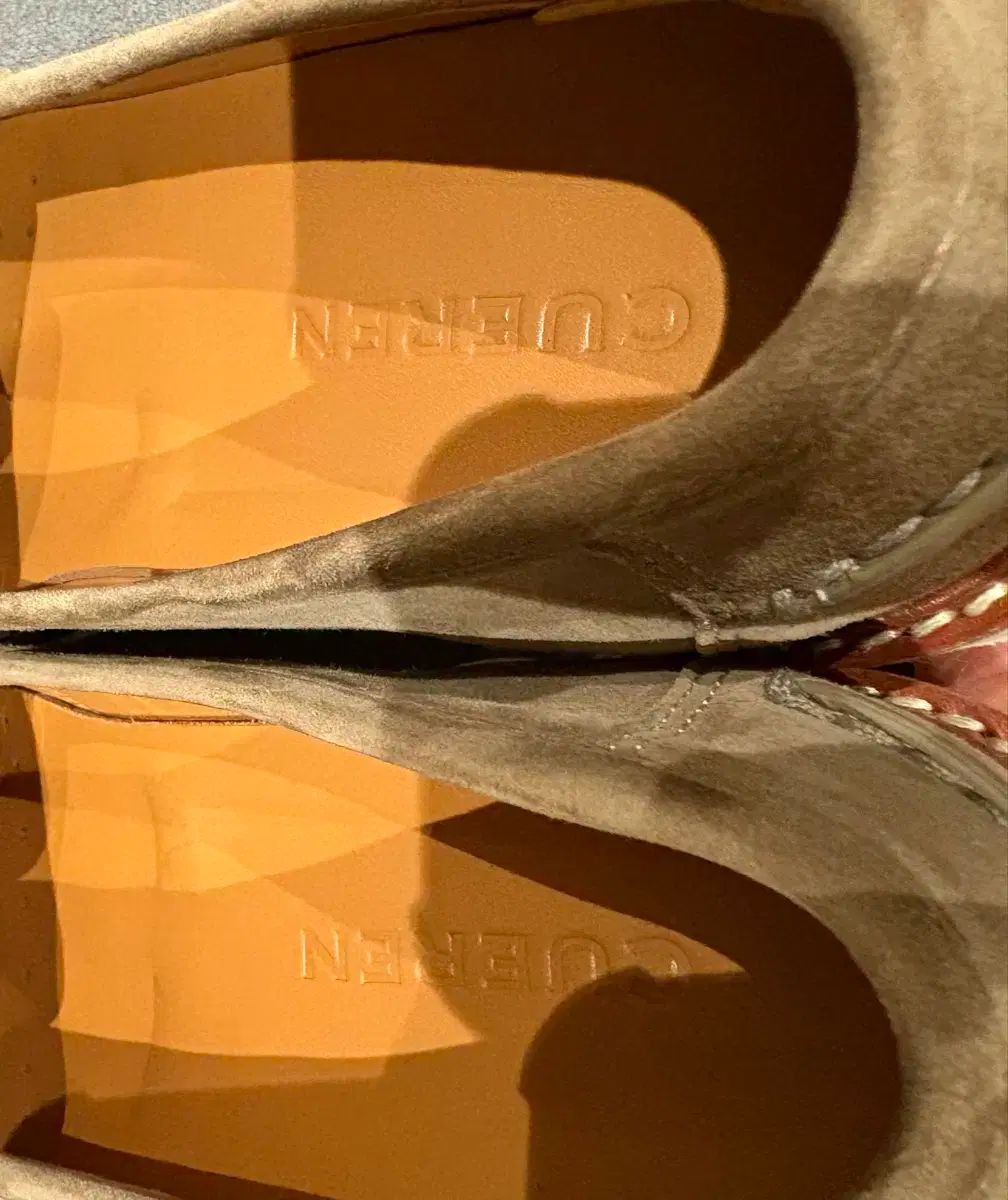  CUEREN スウェード ペニーローファー 265 ローファー ブーツ 革靴