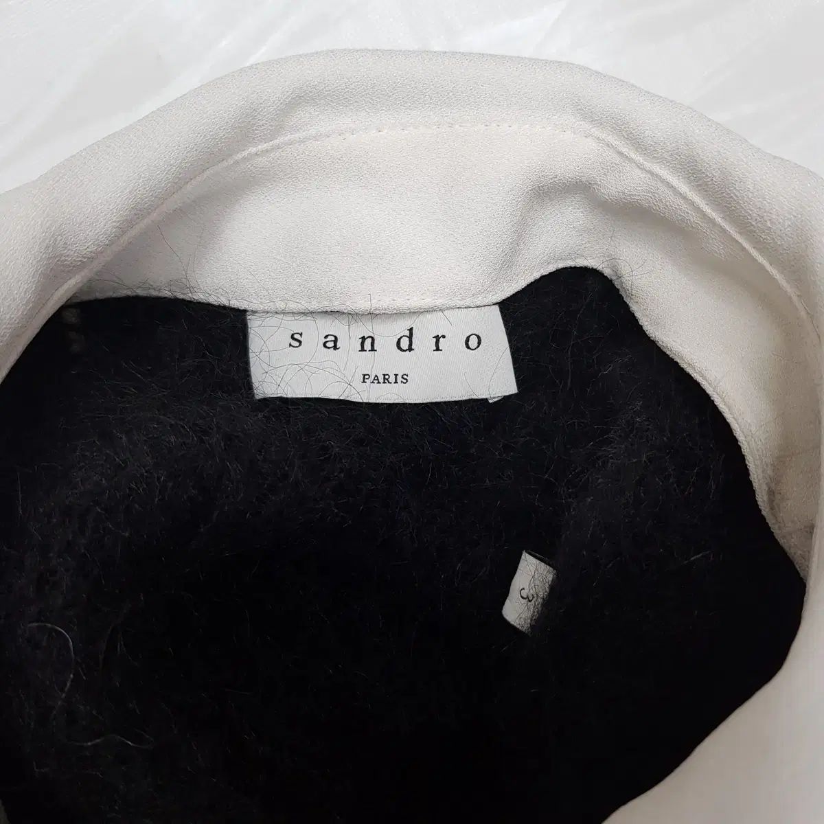  SANDRO サンドロ フリル KARA カラ カーディガン 長袖 カーディガン ボレロ アンサンブル