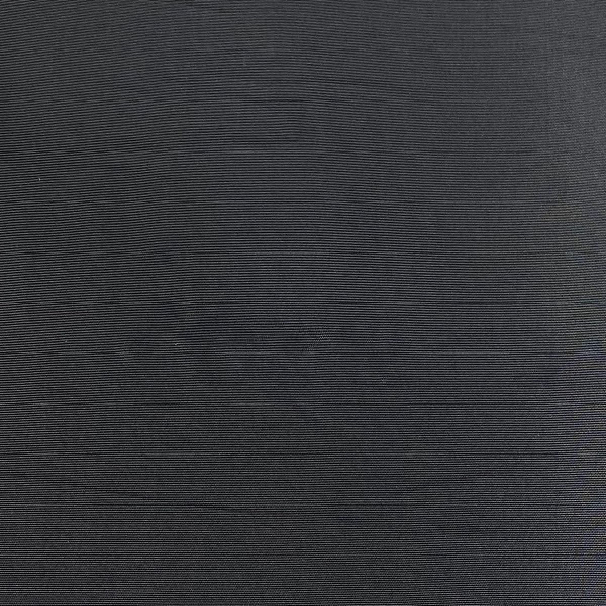 袋帯 秀品 祥園 落款 克絲綴 桜 縞 刺繍 箔 墨色 お太鼓柄 正絹 【中古