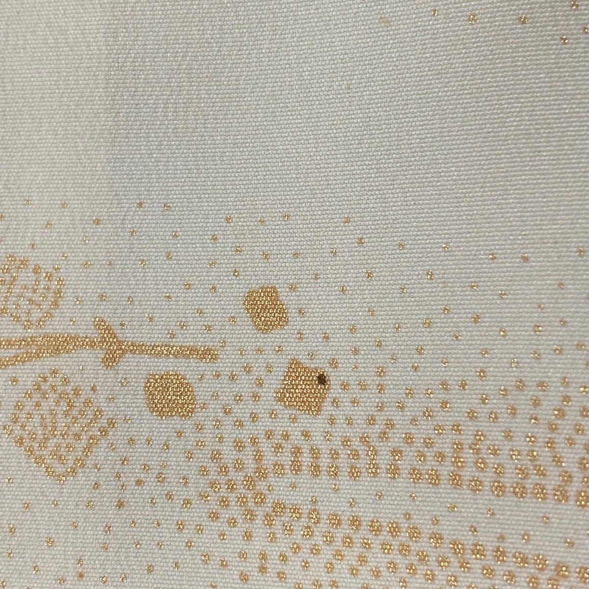 最安値！ 振袖 身丈165cm 裄丈66.5cm M 袷 鳳凰 松梅 金糸 金彩 クリーム 正絹 秀品 【宅配送料無料】