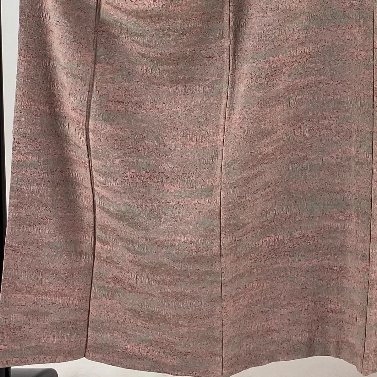 小紋 身丈152cm 裄丈61.5cm S 袷 陶彩染 霞 ぼかし ピンク 正絹 秀品