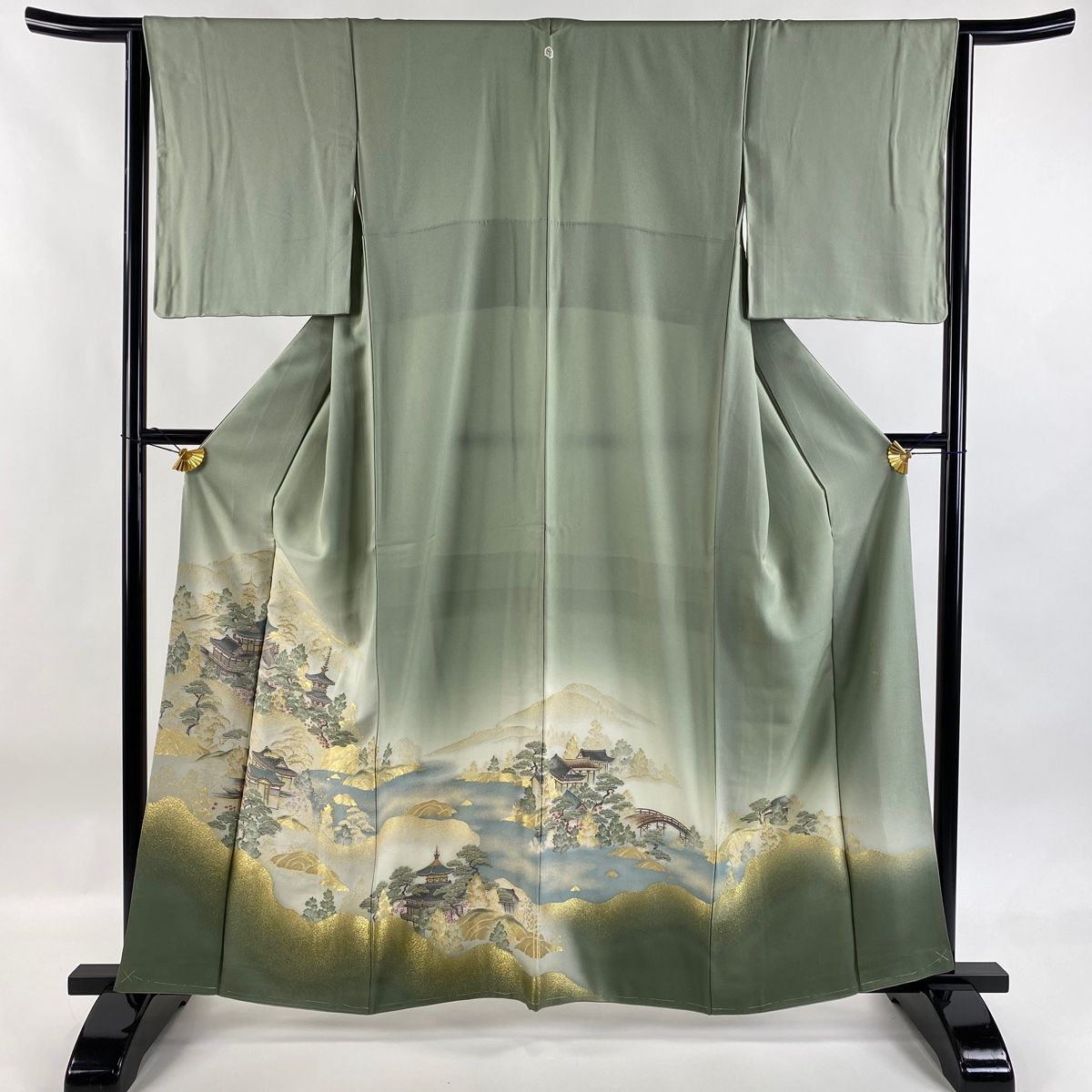 袋帯セット 高野山水図