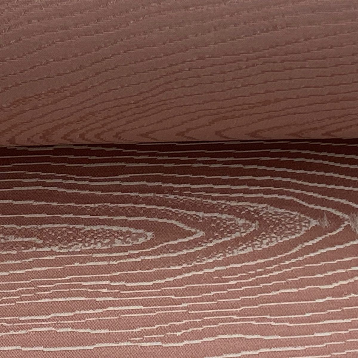 全国一律送料無料。 反物 秀品 小紋 木目 ピンクベージュ 正絹 条件付き送料無料。