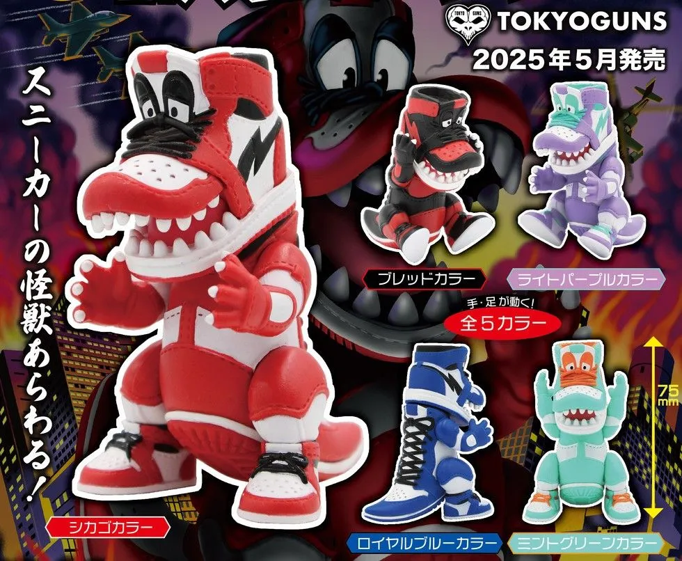 定価限定販売】SNKRDUNK×TOKYOGUNS ガイジュウスニーカーヘッド 定価限定販売】SNKRDUNK×TOKYOGUNS ガイジュウスニーカーヘッド