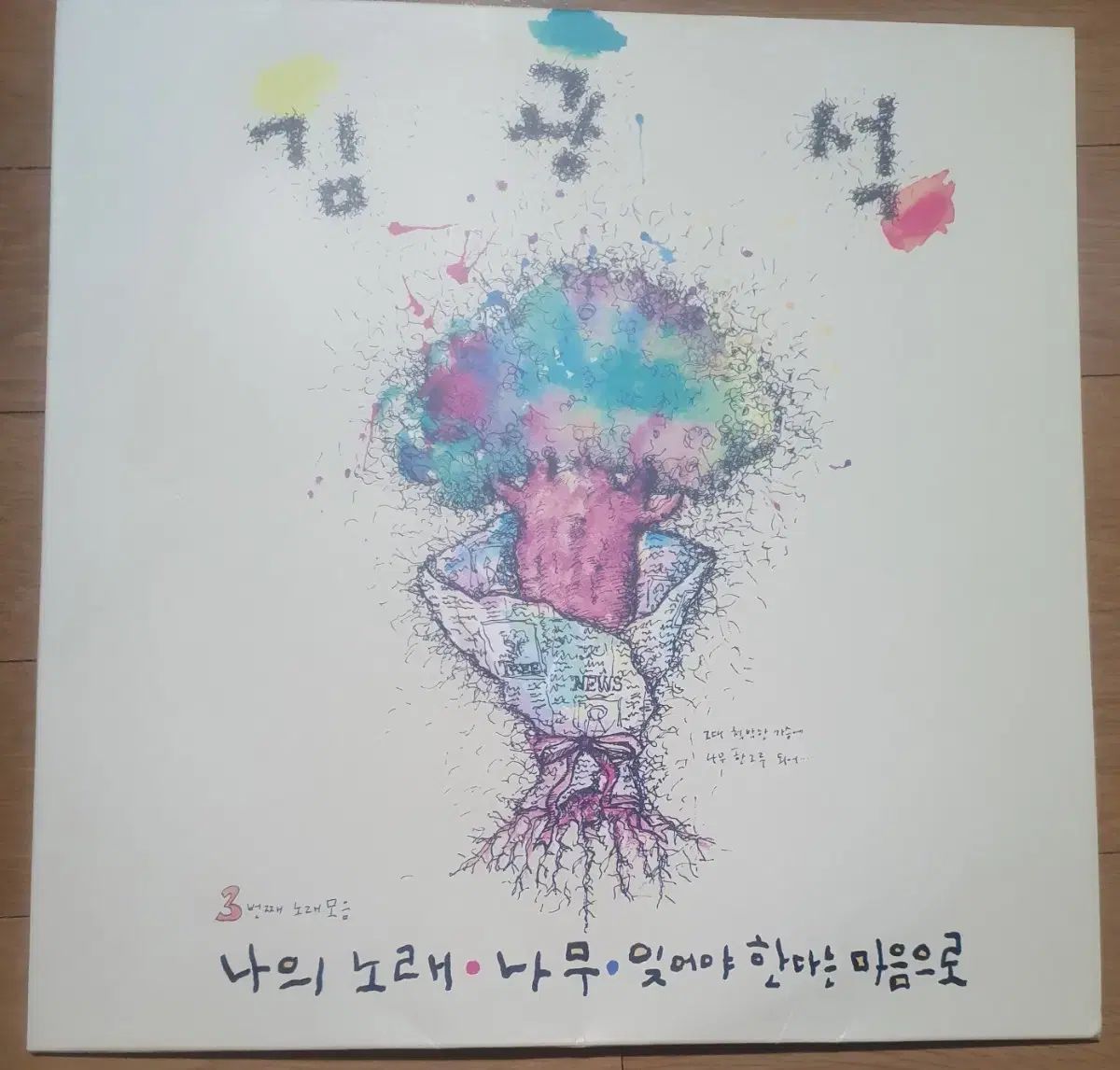 開梱 LP キム グァンソク 3 家 再発行