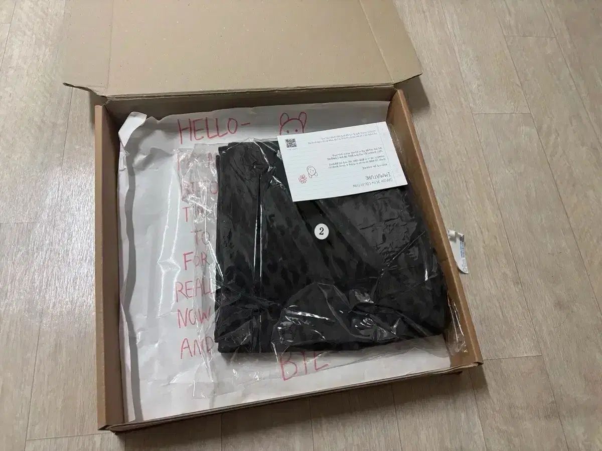 オピッシュ チャコール レオパード パンツ 2サイズ