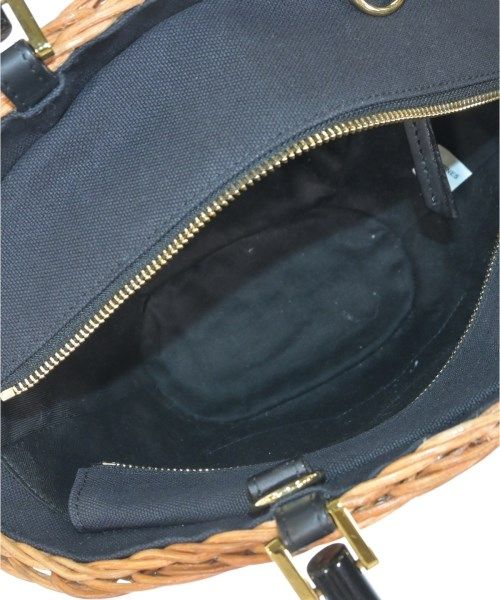 ✨激レア✨ LANVIN en Bleu カゴバッグ ロゴ バイカラー ハンド ✨激