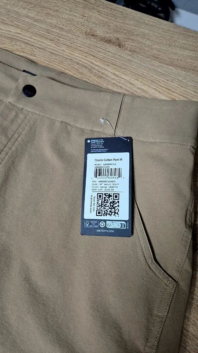 ARC TERYX アークテリクス クローニン パンツ 34 ショート