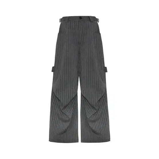 2カミエン247 ストライプ オール デイ バギー パンツ