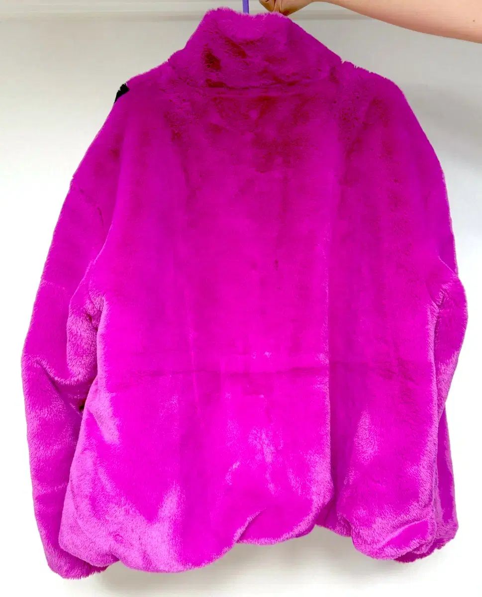 ナイキ BIG スウッシュ ファー ジャケット ビバ マゼンタ ピンク XL
