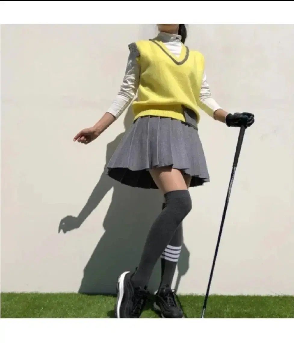 ゴルフ ベスト スカート セット ストッキング