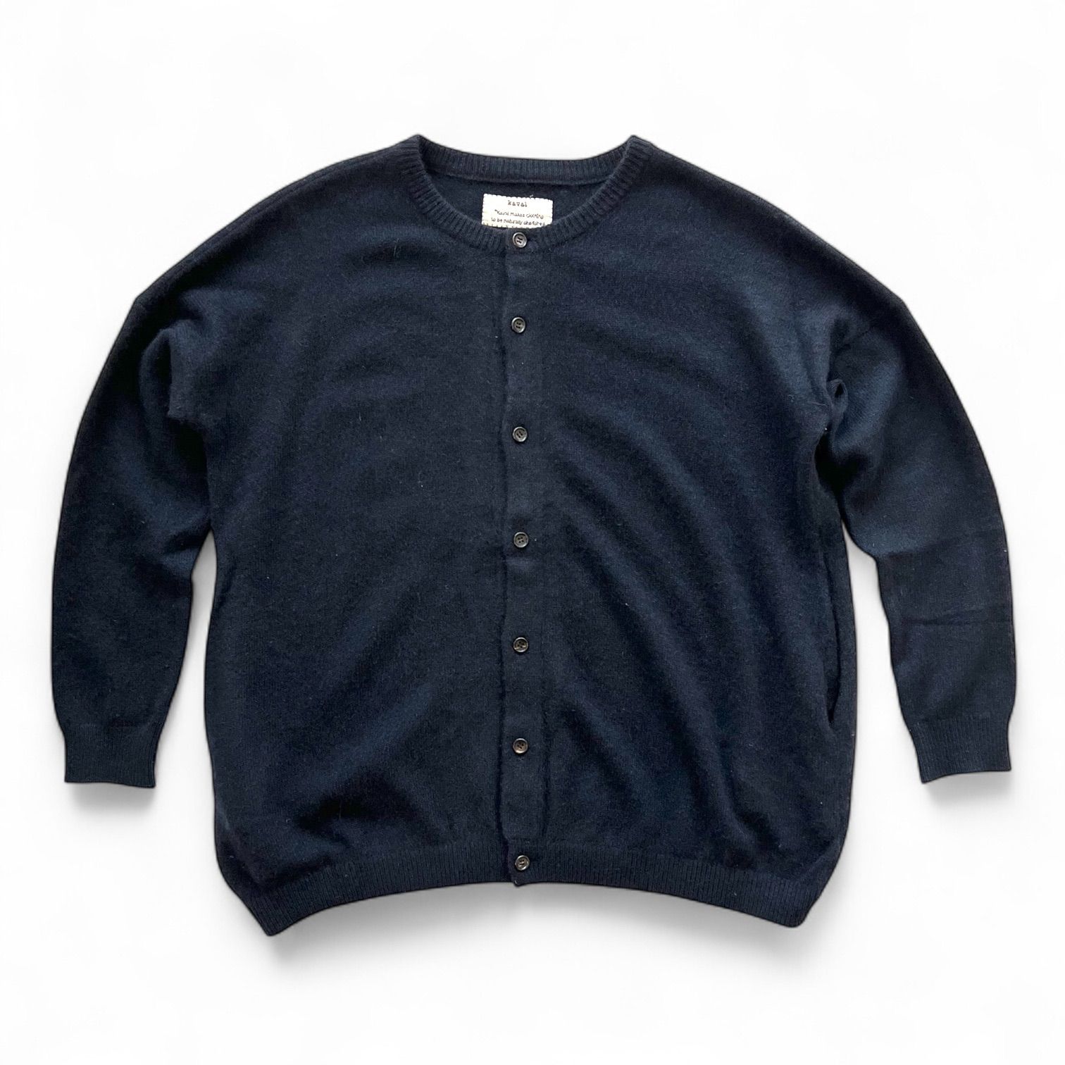 KAVAL カヴァル Cardigan Knit cashmere sable カシミヤ×セーブル カーディガン