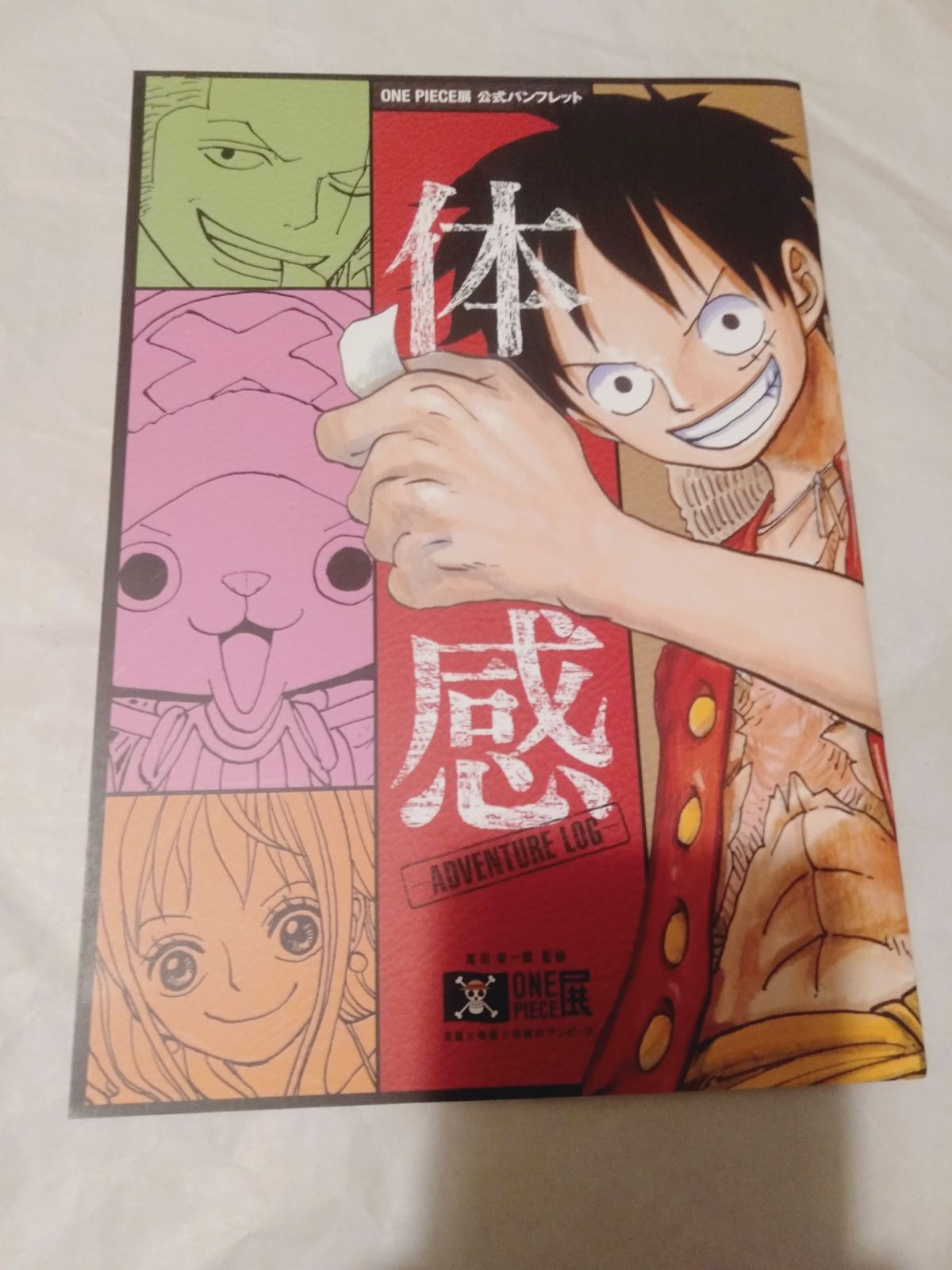 ワンピース パンフレット　全作品 パンフレット】ONE PIECE展 公式パンフレット 体感 -ADVENTURE LOG