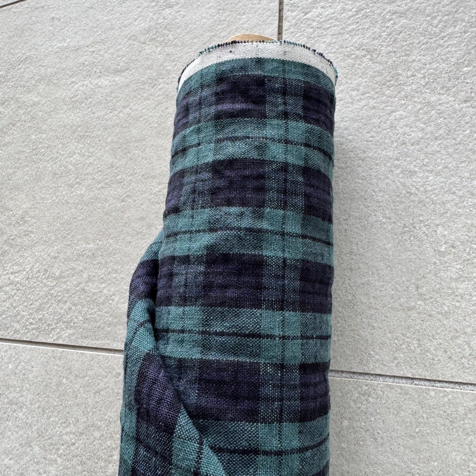 洗いたてリネン生地