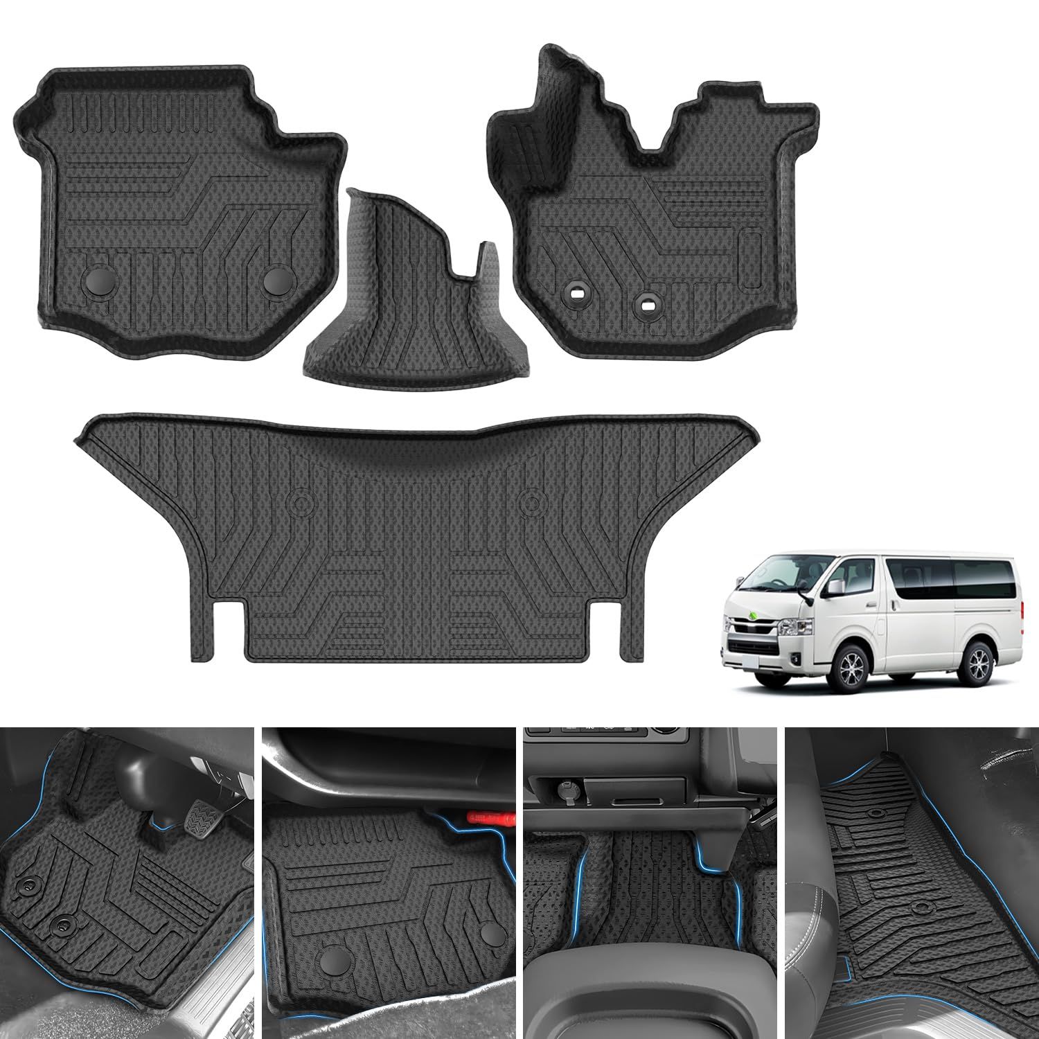 立体構造 防水マット