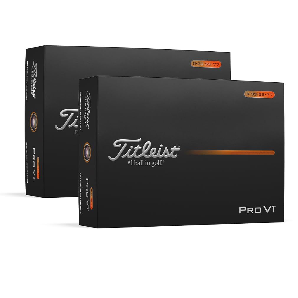 タイトリスト PRO V1 2025 ダブルナンバー ホワイト 2ダースセット 24球 NOITHATQUANGTHANH_NET