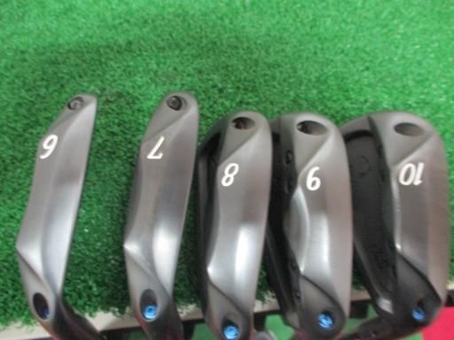 中古】 キャスコ Dolphin Iron DI-122 ブラック 6S アイアンセット IR