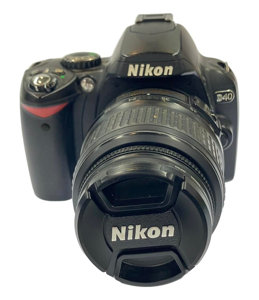 ニコン デジタル一眼レフカメラ D40 ダブルズームキット Nikon