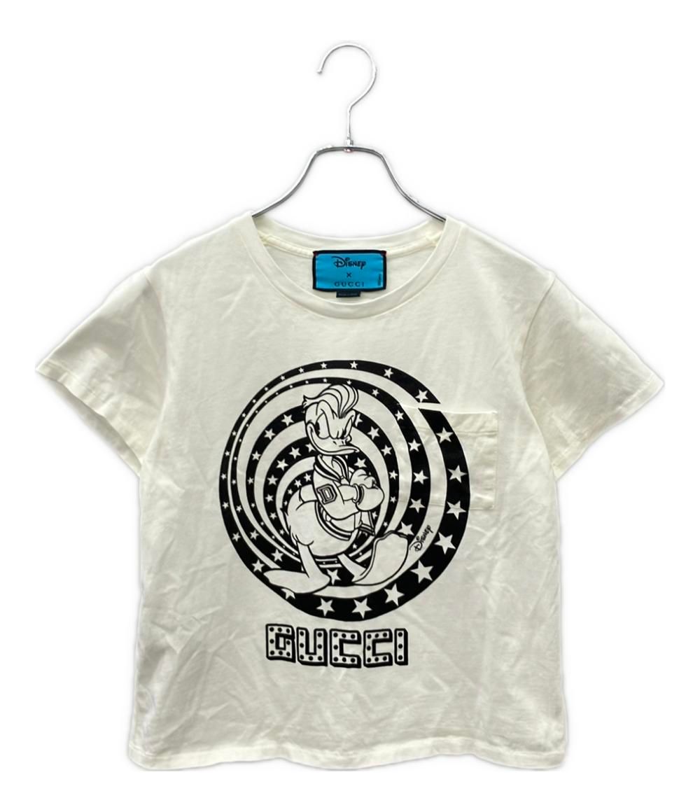 グッチ ディズニー 半袖Tシャツ ドナルドダック レディース SIZE XS GUCCI Disney