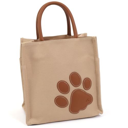 キタムラ 肉球モチーフ ハンドバッグ P-0690 レディース カフェオレ オーク 茶色 67631