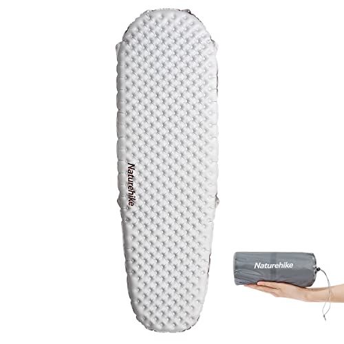 Naturehike 高R値 エアーマット R 5 8超軽量 約500 g SGS認証 実用新案登録 4シーズン 20℃使用 アウトドア 厚手7 cm コンパクト キャンプ 登山 インフレーターマット 耐水加工 車中泊 テント泊 防水 保
