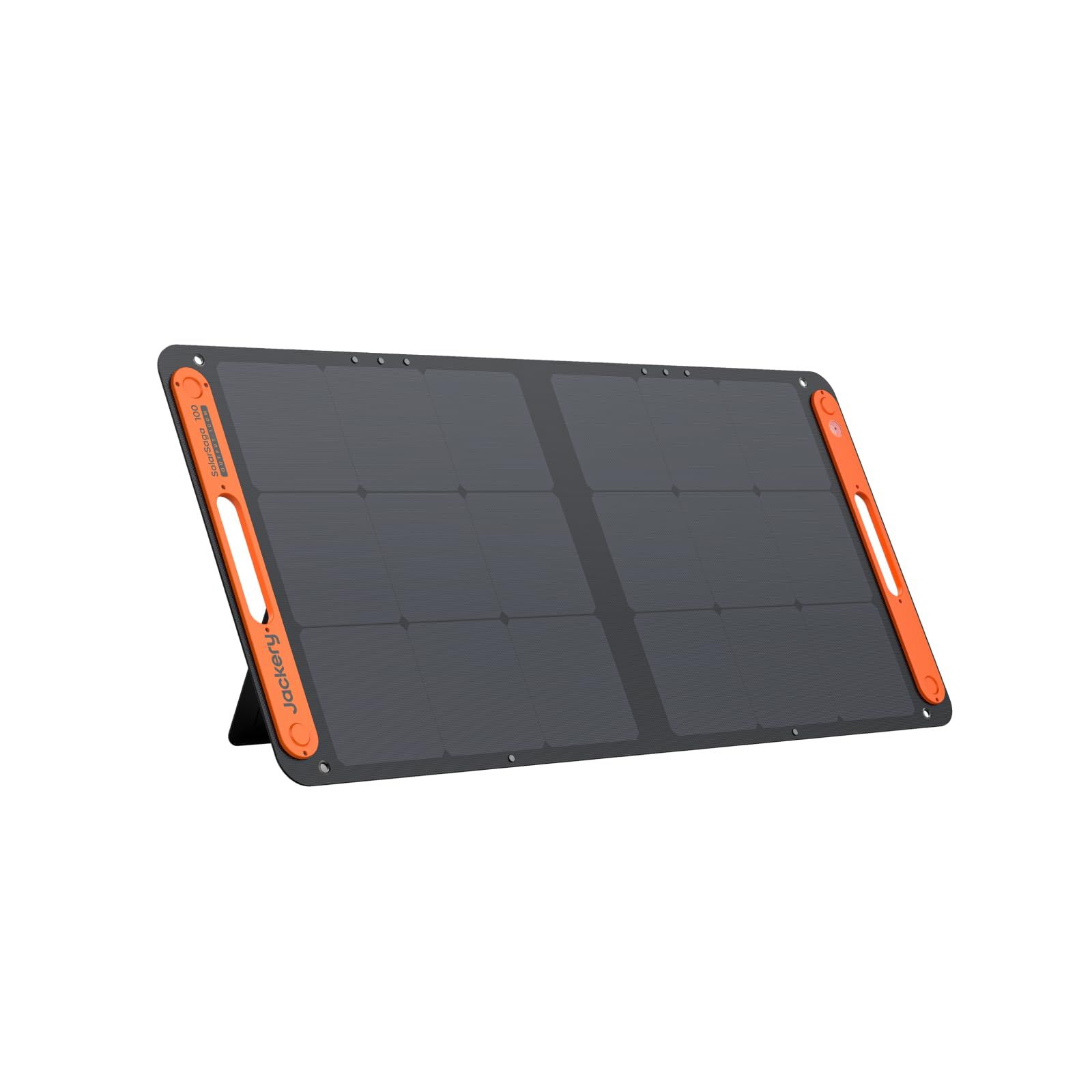 Jackery SolarSaga 100 ソーラーパネル 100W 太陽光パネル USB-C USB-A DC出力 折りたたみ式 ソーラーチャージャー ETFE ポータブル電源 充電器 スマホやタブレット 充電 高変換効率 薄型 軽量 コンパクト 単結晶