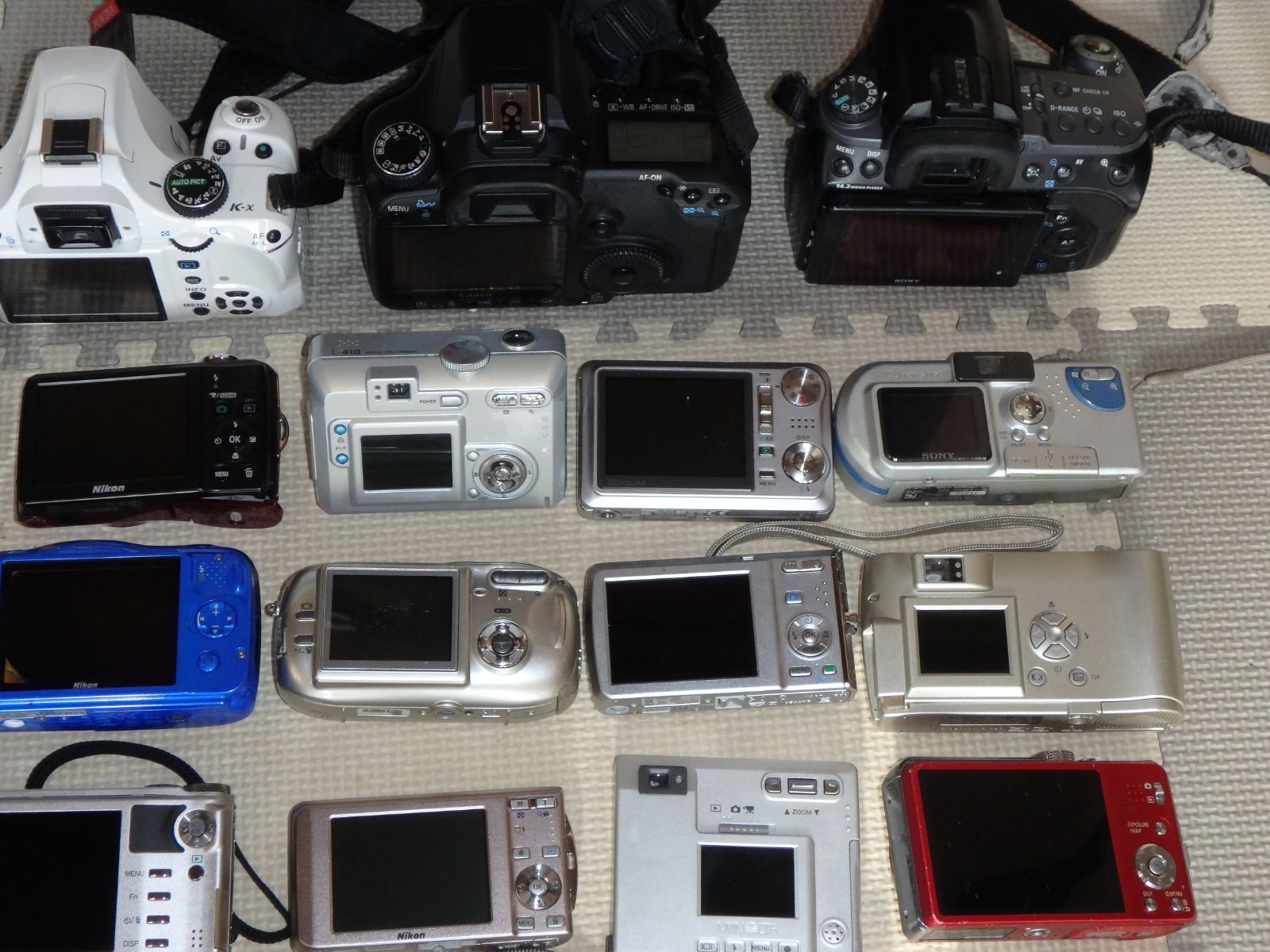 デジタルカメラ 37台 まとめ セット ジャンク - メルカリ