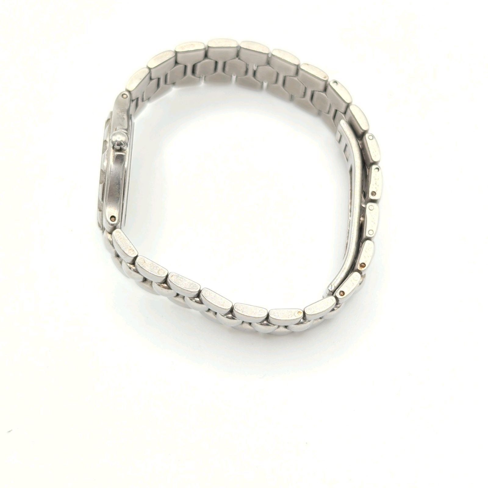 【本物保障】 Longines Conquest Watch Quartz Ladies Round Silver Y2K Vintage Date Not Working ロンジン コンクエスト 時計 クオーツ レディース ラウンド シルバー デイト ヴィンテージ 不動品