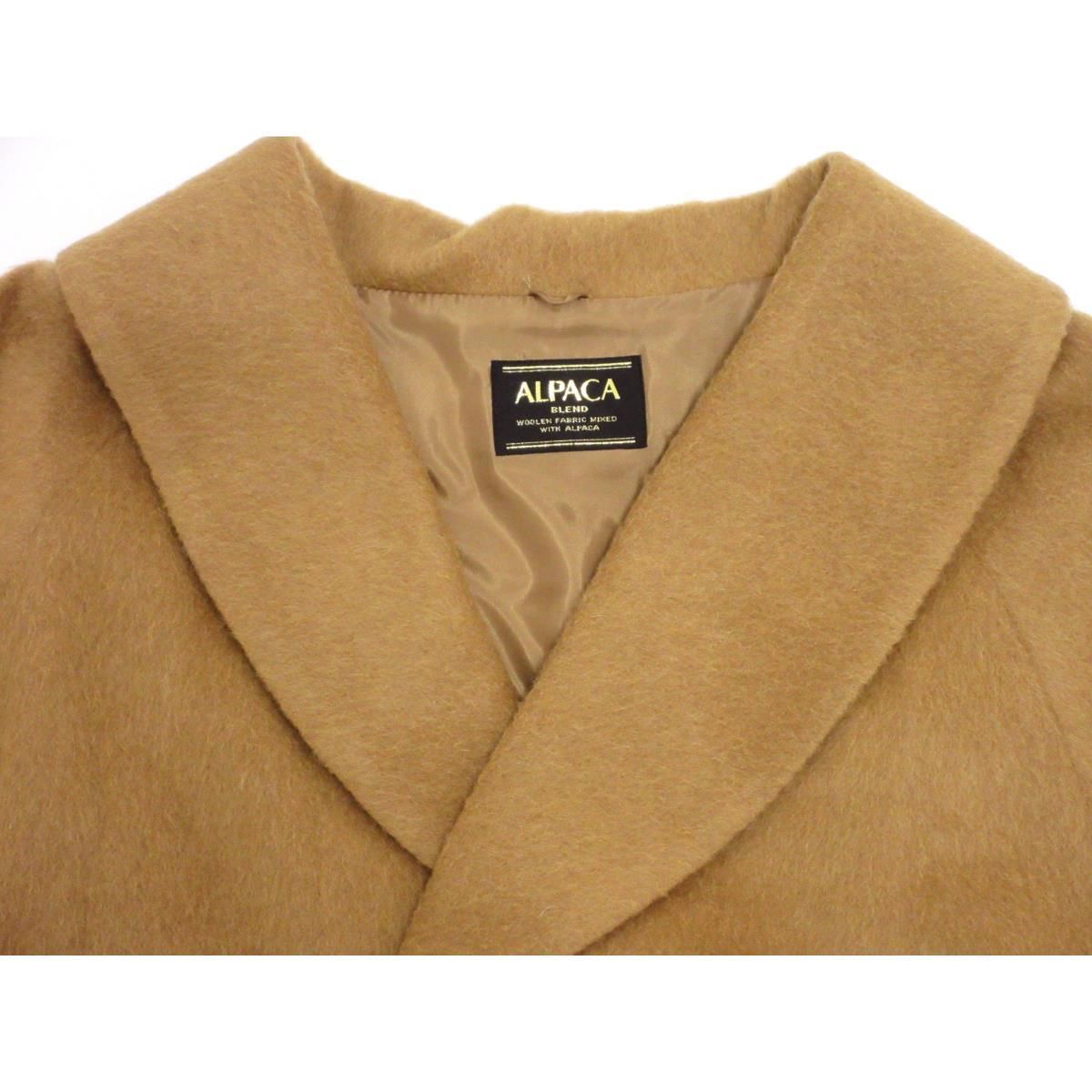 お洒落コート アルパカ混