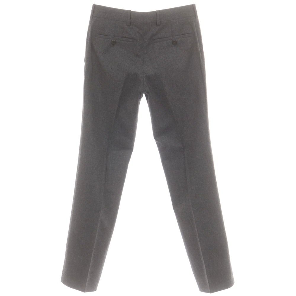 中古】エルメス HERMES ウール ドレススラックスパンツ グレー【サイズ