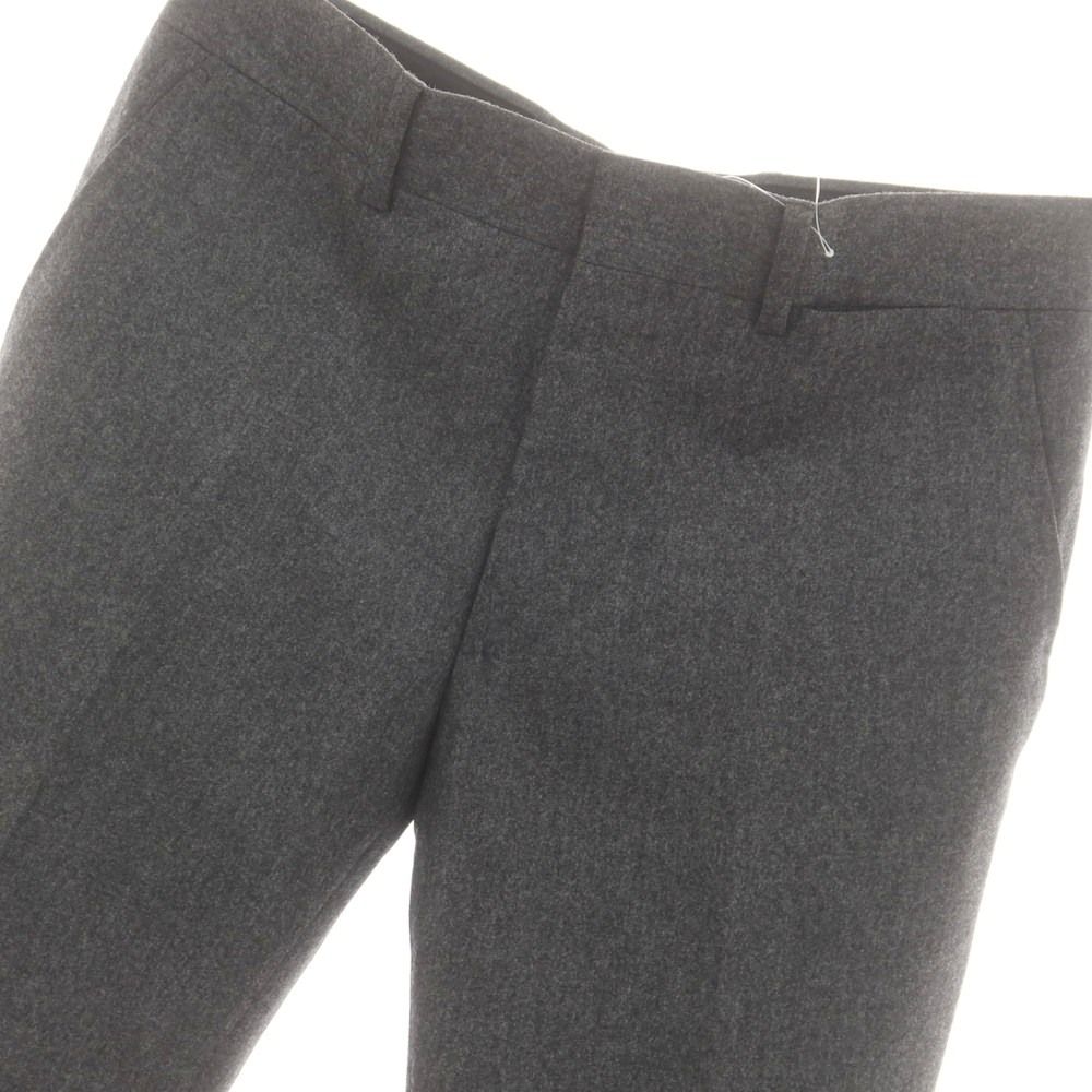 中古】エルメス HERMES ウール ドレススラックスパンツ グレー【サイズ