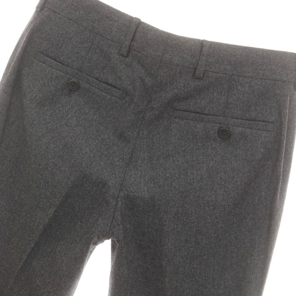 中古】エルメス HERMES ウール ドレススラックスパンツ グレー【サイズ