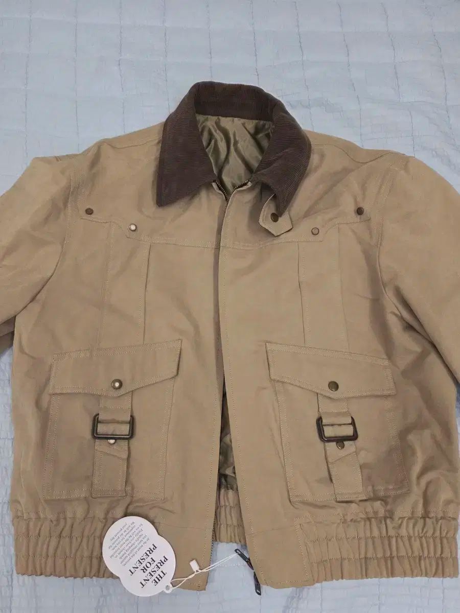エルムード チェスター ハンティング ブルゾン ジャケット ベージュ 46