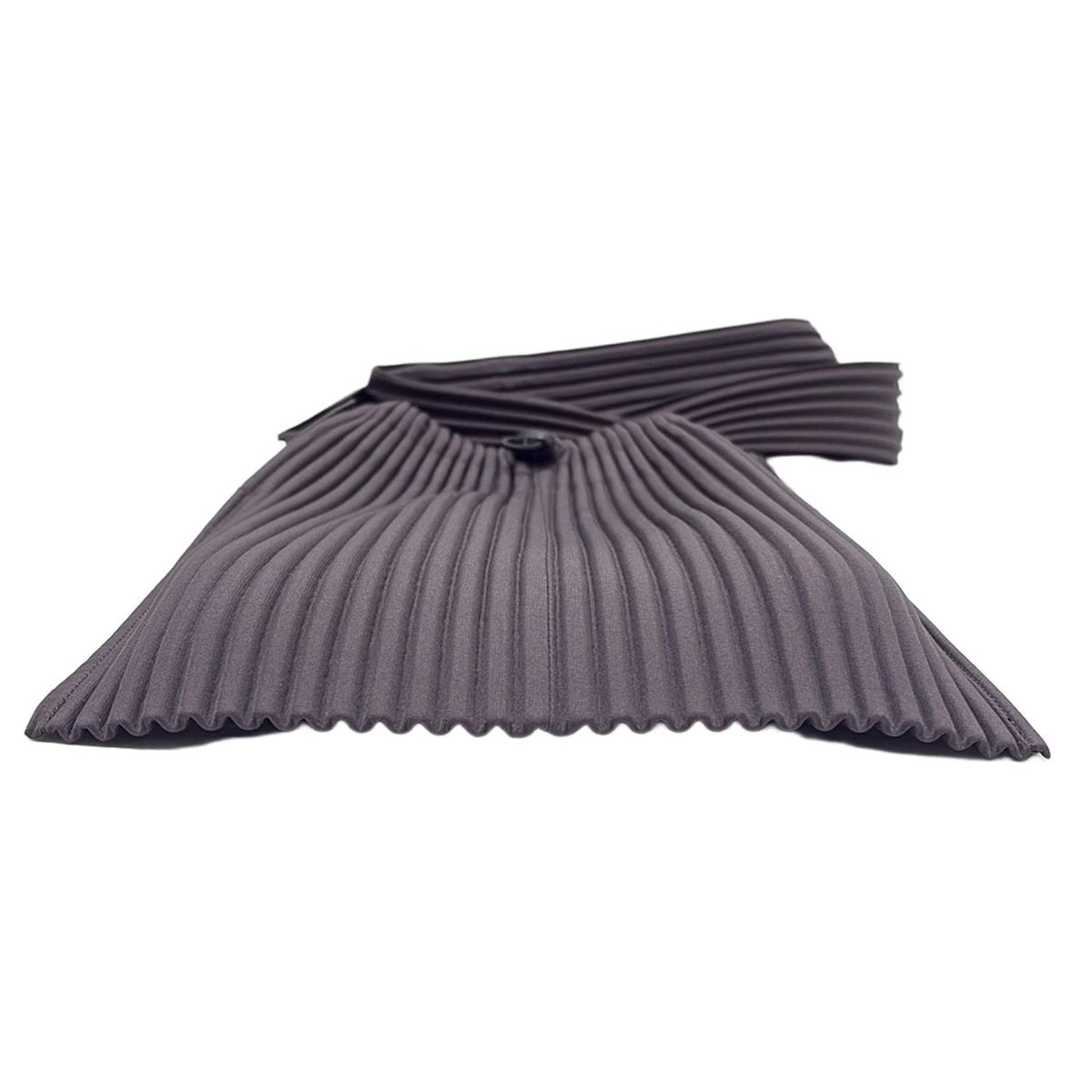 HOMME PLISSE ISSEY MIYAKE オム プリッセ イッセイ ミヤケ ショルダーバッグ POCKET ポケット HP53-AG424 ダークパープル プリーツ DECORATOM_COM_BR